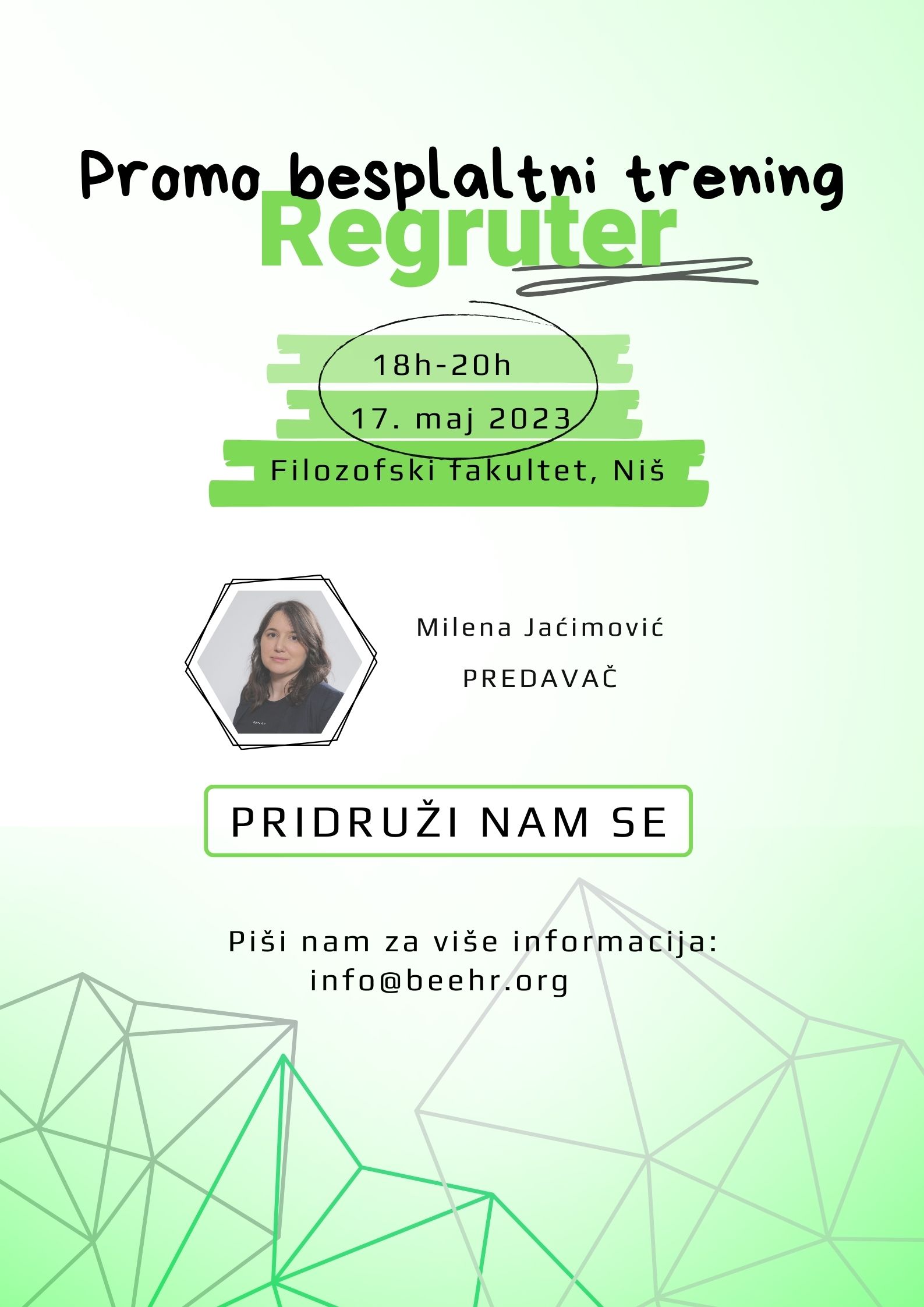 Recruitment training delivered
